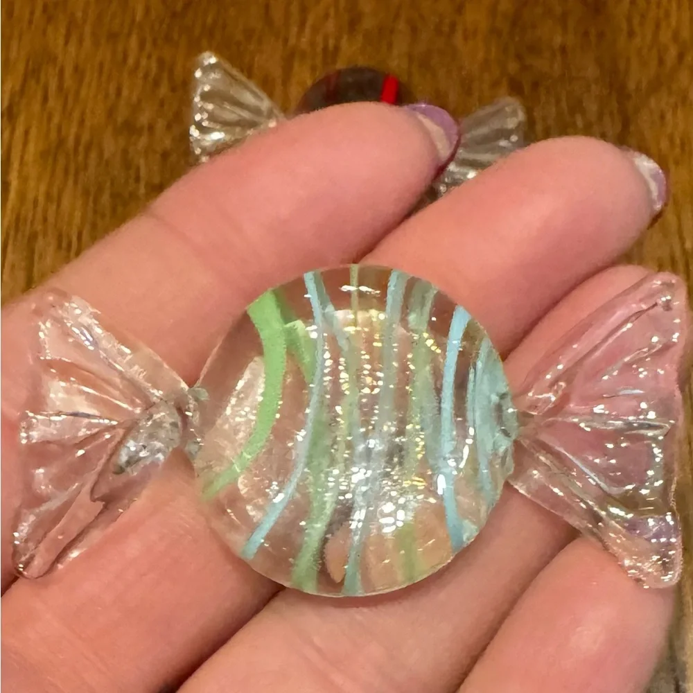 Colorful Vintage Glass Candy Decor
